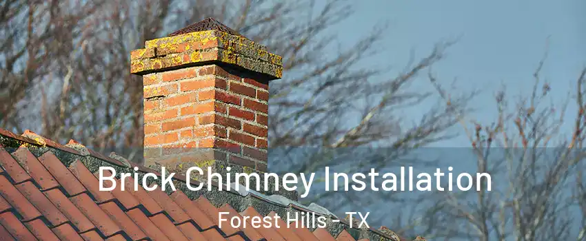 Brick Chimney Installation Forest Hills - TX