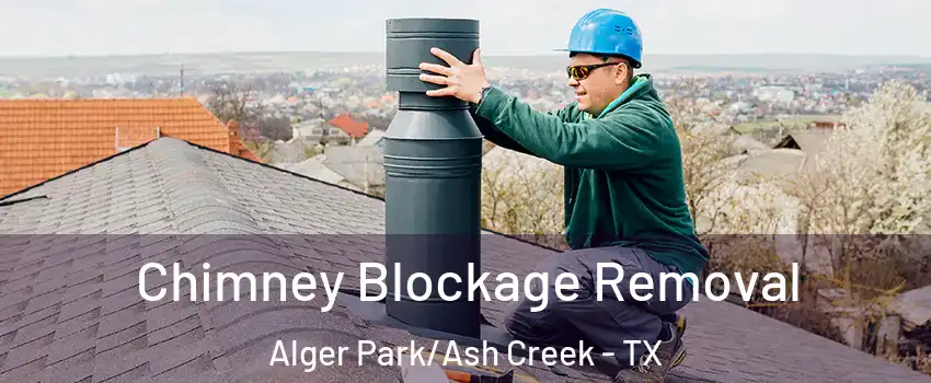 Chimney Blockage Removal Alger Park/Ash Creek - TX
