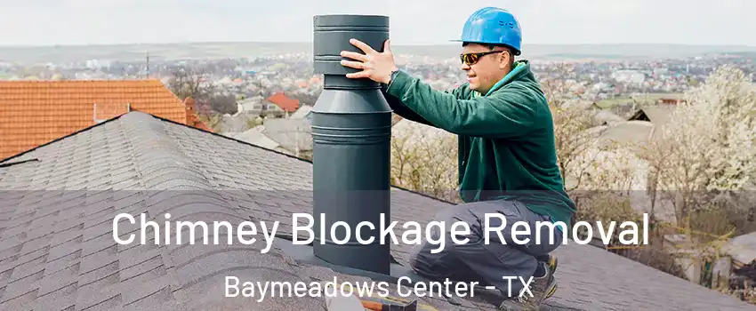 Chimney Blockage Removal Baymeadows Center - TX