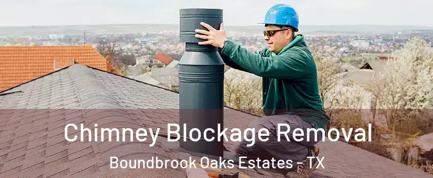 Chimney Blockage Removal Boundbrook Oaks Estates - TX
