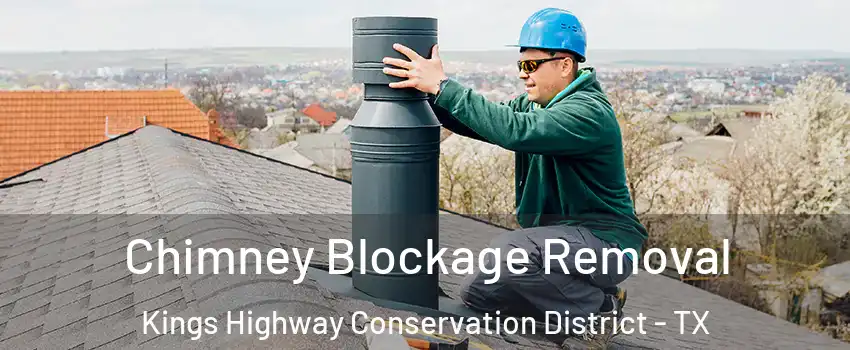 Chimney Blockage Removal Kings Highway Conservation District - TX