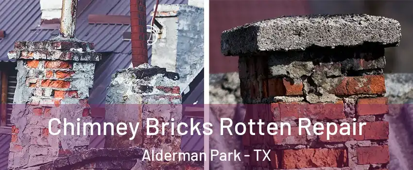 Chimney Bricks Rotten Repair Alderman Park - TX