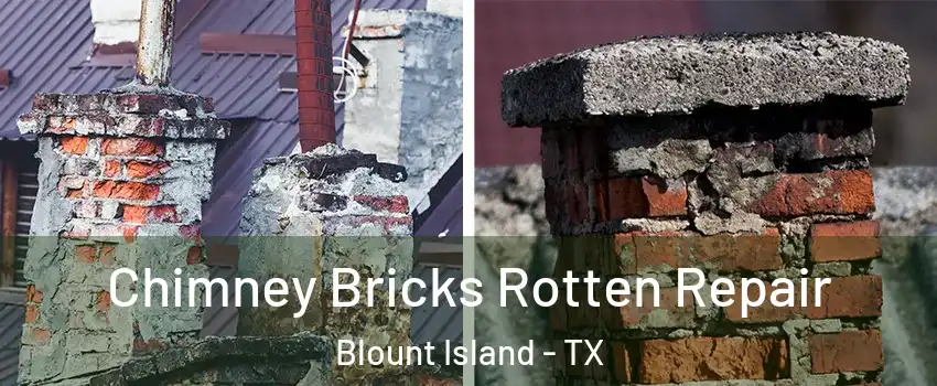 Chimney Bricks Rotten Repair Blount Island - TX