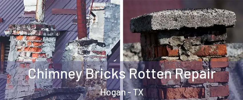 Chimney Bricks Rotten Repair Hogan - TX