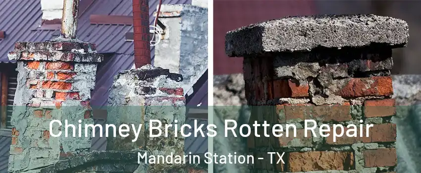Chimney Bricks Rotten Repair Mandarin Station - TX