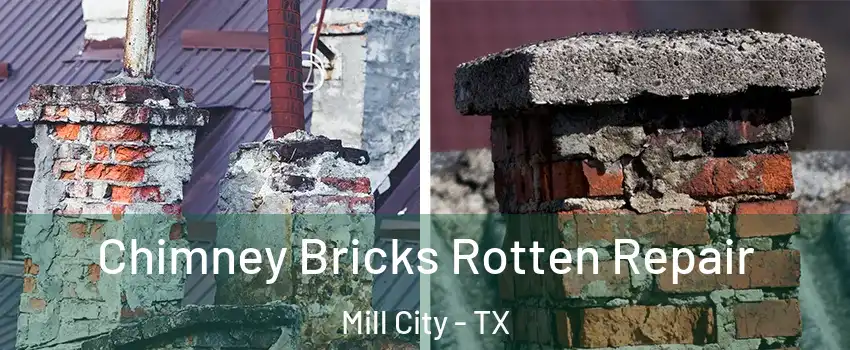 Chimney Bricks Rotten Repair Mill City - TX