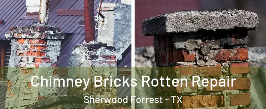 Chimney Bricks Rotten Repair Sherwood Forrest - TX