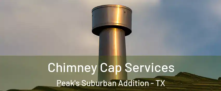 Chimney Cap Services Peak's Suburban Addition - TX