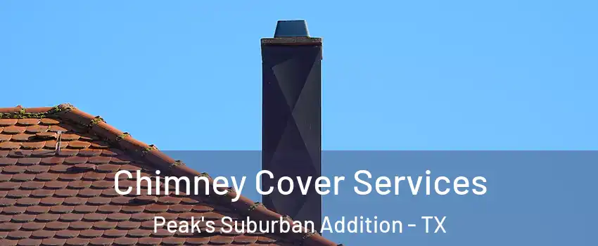 Chimney Cover Services Peak's Suburban Addition - TX