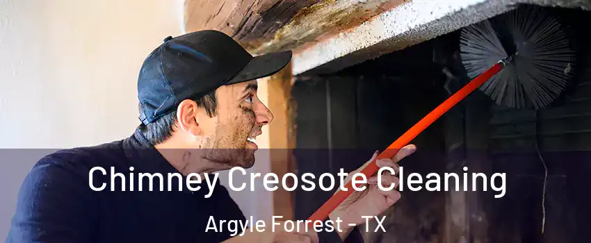 Chimney Creosote Cleaning Argyle Forrest - TX