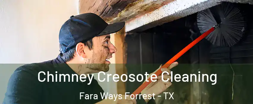 Chimney Creosote Cleaning Fara Ways Forrest - TX