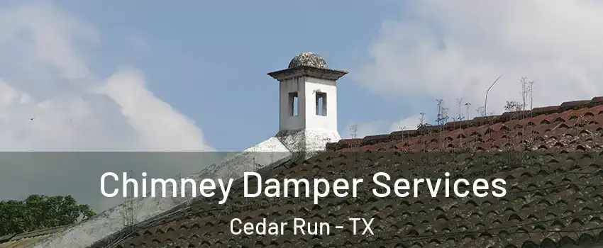 Chimney Damper Services Cedar Run - TX