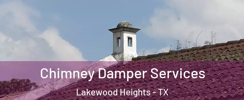 Chimney Damper Services Lakewood Heights - TX