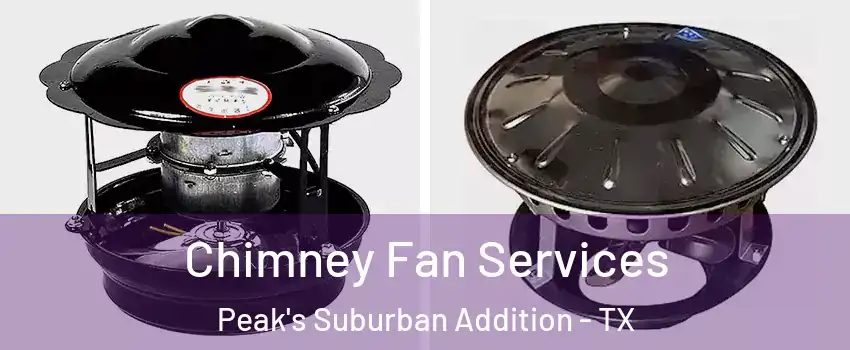 Chimney Fan Services Peak's Suburban Addition - TX