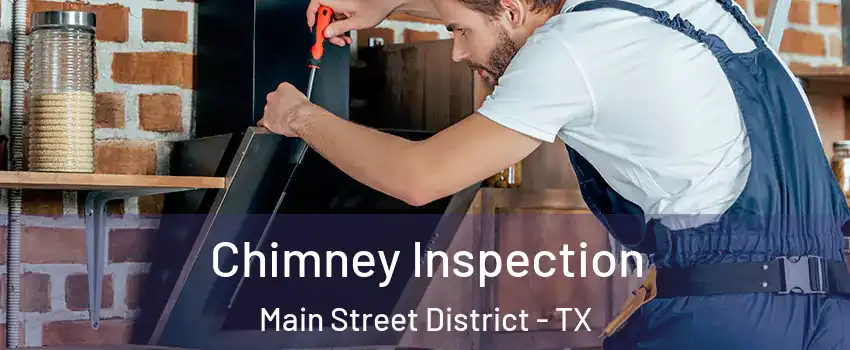 Chimney Inspection Main Street District - TX