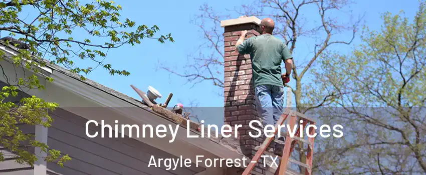 Chimney Liner Services Argyle Forrest - TX