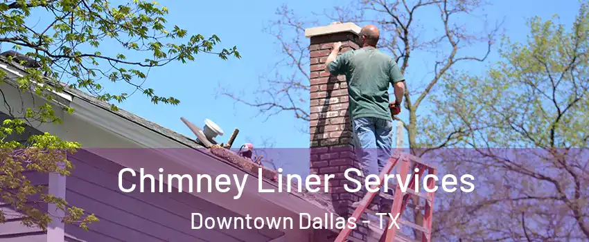 Chimney Liner Services Downtown Dallas - TX