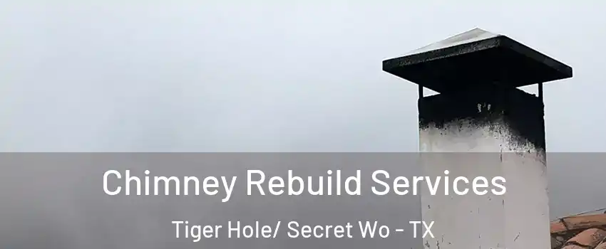 Chimney Rebuild Services Tiger Hole/ Secret Wo - TX