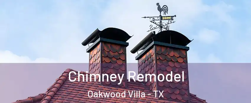 Chimney Remodel Oakwood Villa - TX