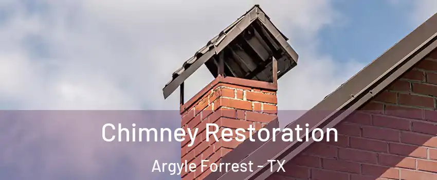 Chimney Restoration Argyle Forrest - TX