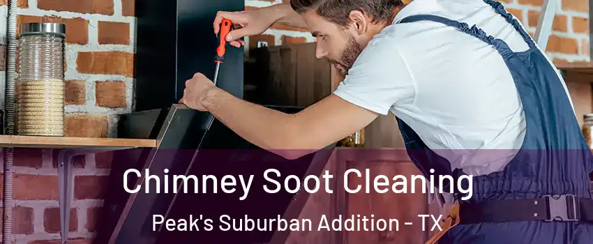 Chimney Soot Cleaning Peak's Suburban Addition - TX