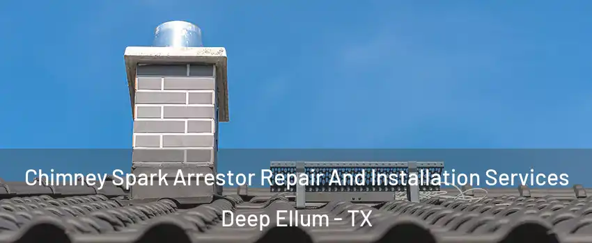 Chimney Spark Arrestor Repair And Installation Services Deep Ellum - TX