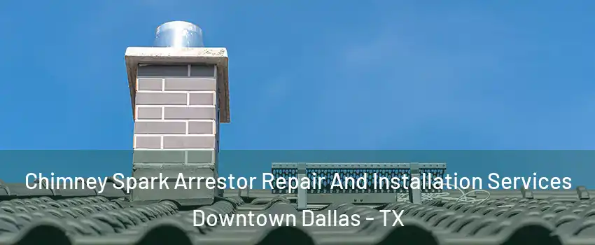 Chimney Spark Arrestor Repair And Installation Services Downtown Dallas - TX