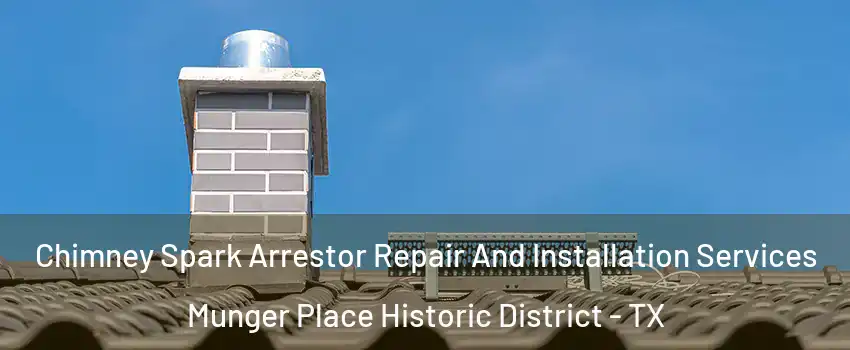 Chimney Spark Arrestor Repair And Installation Services Munger Place Historic District - TX