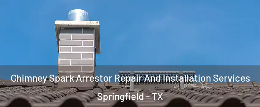 Chimney Spark Arrestor Repair And Installation Services Springfield - TX