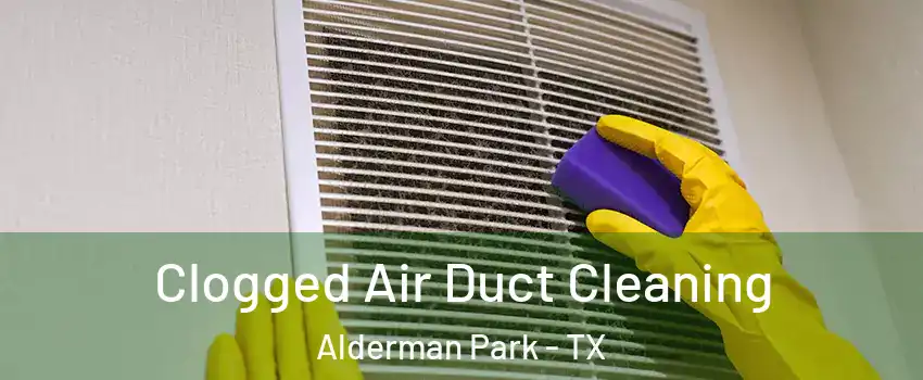 Clogged Air Duct Cleaning Alderman Park - TX