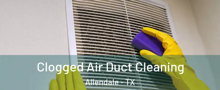 Clogged Air Duct Cleaning Allendale - TX