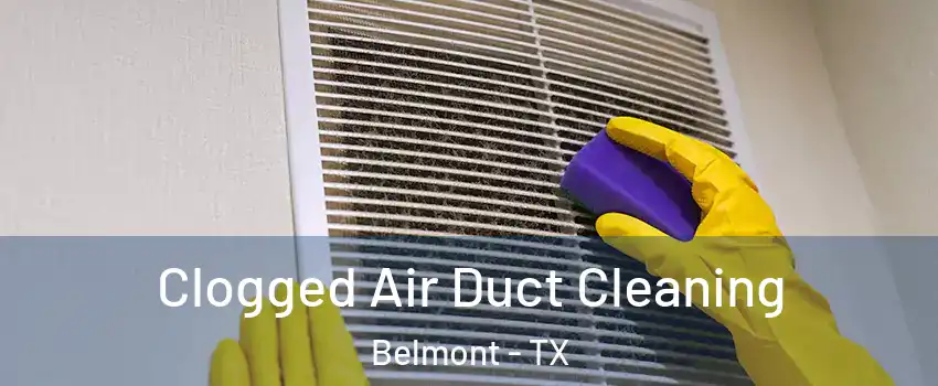 Clogged Air Duct Cleaning Belmont - TX