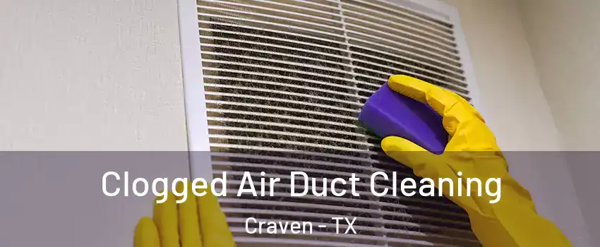 Clogged Air Duct Cleaning Craven - TX