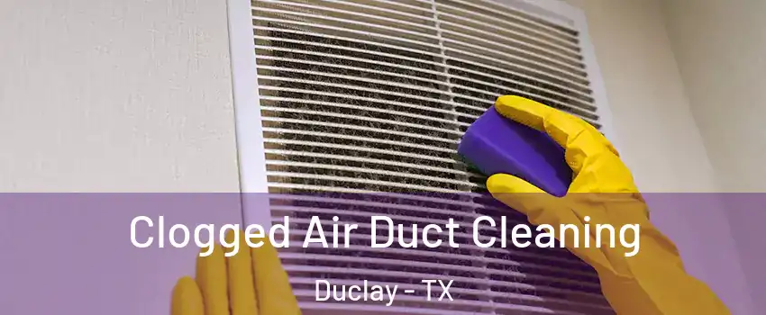 Clogged Air Duct Cleaning Duclay - TX