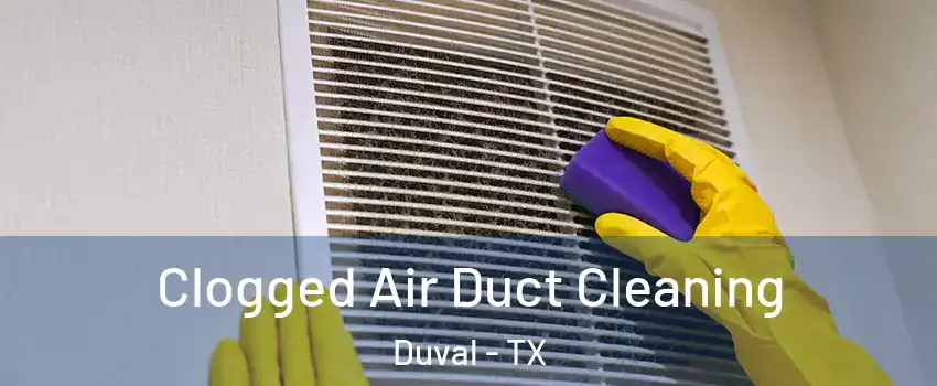 Clogged Air Duct Cleaning Duval - TX