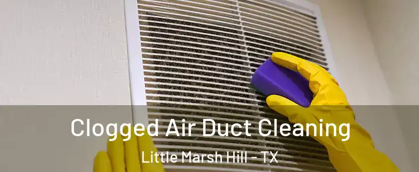 Clogged Air Duct Cleaning Little Marsh Hill - TX