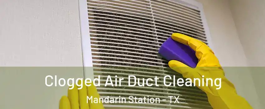 Clogged Air Duct Cleaning Mandarin Station - TX
