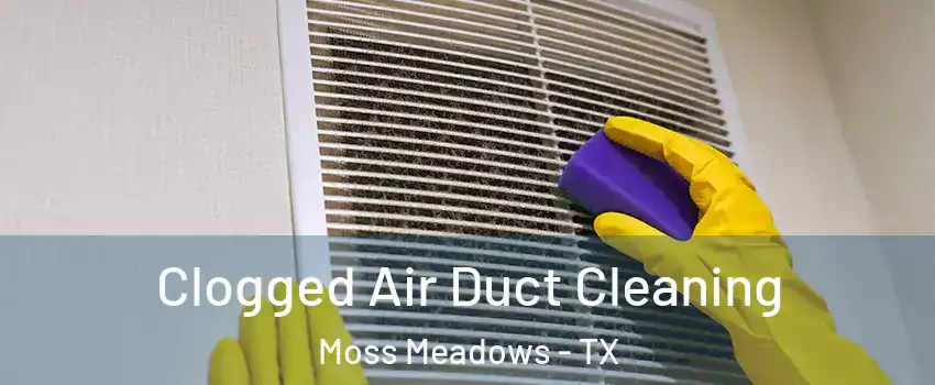 Clogged Air Duct Cleaning Moss Meadows - TX