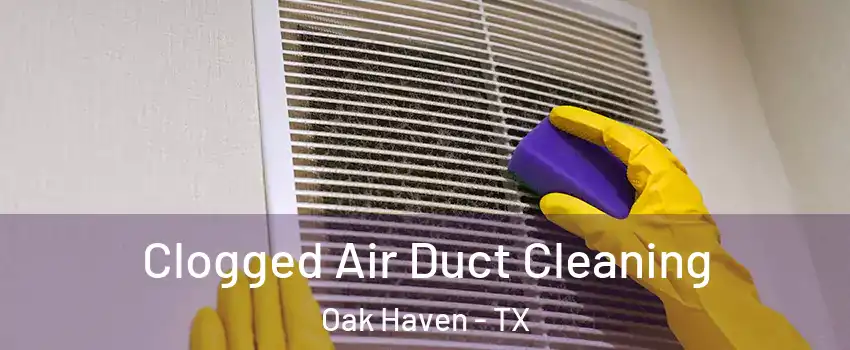 Clogged Air Duct Cleaning Oak Haven - TX