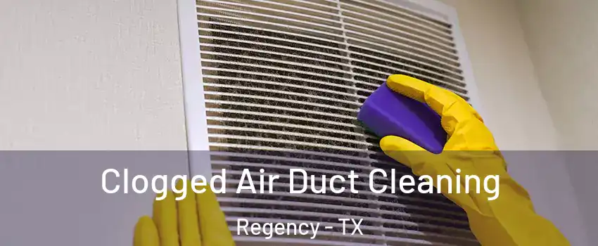 Clogged Air Duct Cleaning Regency - TX