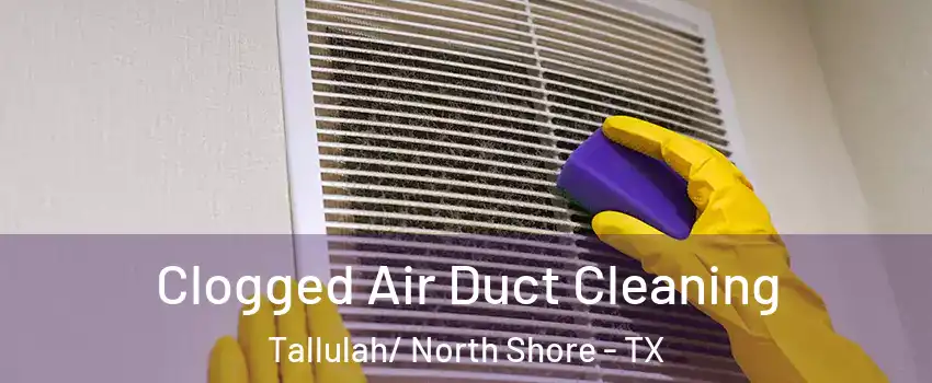 Clogged Air Duct Cleaning Tallulah/ North Shore - TX