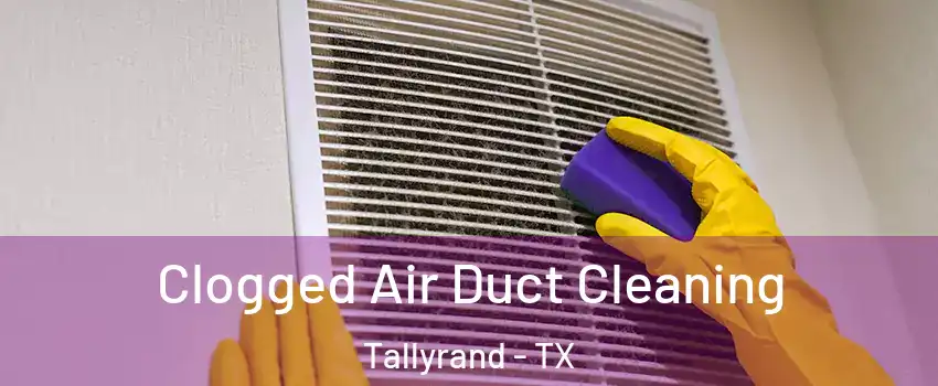 Clogged Air Duct Cleaning Tallyrand - TX