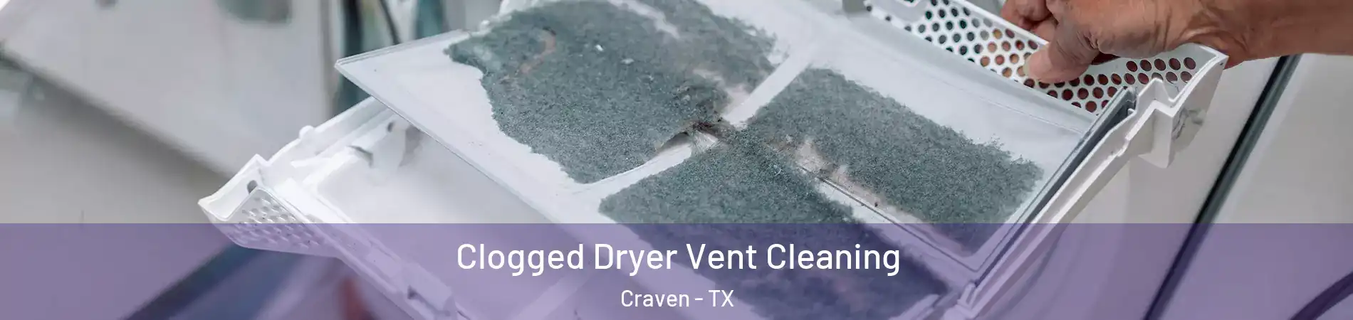 Clogged Dryer Vent Cleaning Craven - TX