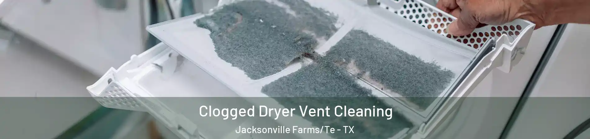 Clogged Dryer Vent Cleaning Jacksonville Farms/Te - TX