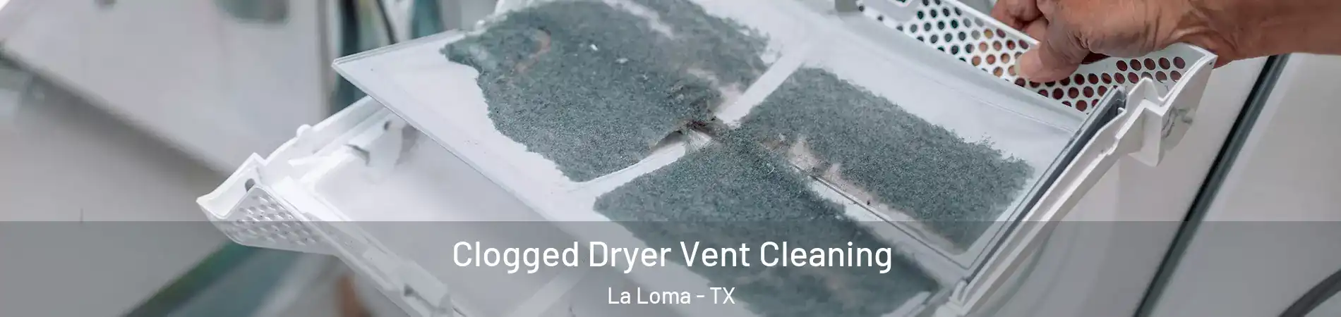 Clogged Dryer Vent Cleaning La Loma - TX