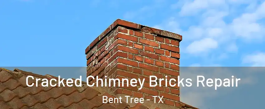 Cracked Chimney Bricks Repair Bent Tree - TX