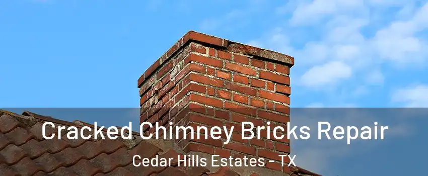 Cracked Chimney Bricks Repair Cedar Hills Estates - TX