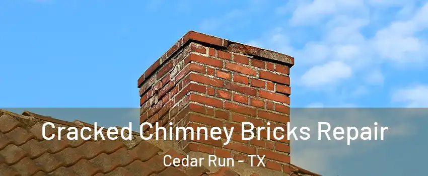 Cracked Chimney Bricks Repair Cedar Run - TX