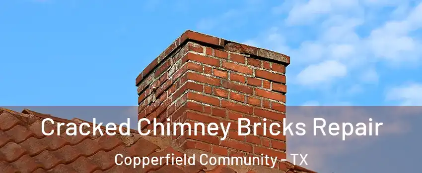 Cracked Chimney Bricks Repair Copperfield Community - TX