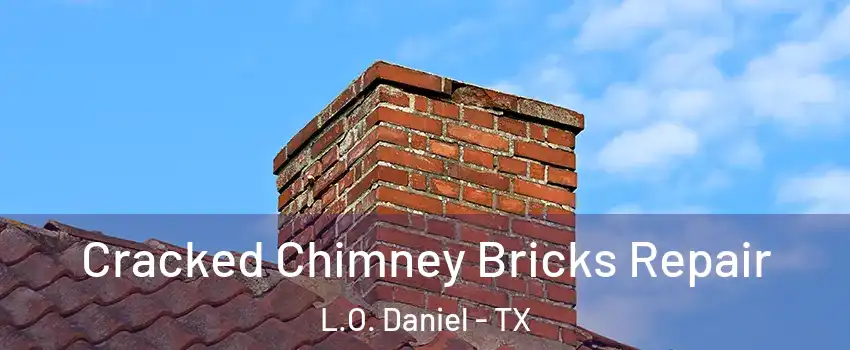 Cracked Chimney Bricks Repair L.O. Daniel - TX